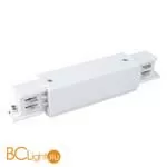 Коннектор прямой для трехфазного шинопровода Elektrostandard Grand TRC-1-3-I-WH