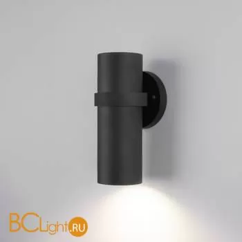Уличный настенный светильник Elektrostandard Grin 35000/D черный a061037