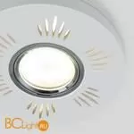 Встраиваемый светильник Elektrostandard gypsum 2242 MR16 a047755 - Фото 3