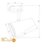 Трековый светильник Elektrostandard Hardi LTB18 a039433 - Фото 6