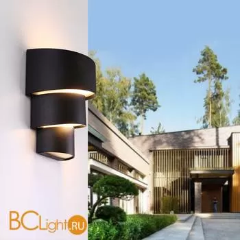 Настенный светильник Elektrostandard Helix 1535 TECHNO LED HELIX черный - Фото 1