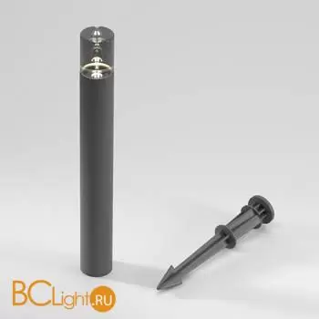 Садово-парковый фонарь Elektrostandard Hidden new 35166/F серый a066037 - Фото 0