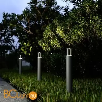 Садово-парковый фонарь Elektrostandard Hidden new 35166/F серый a066037 - Фото 2