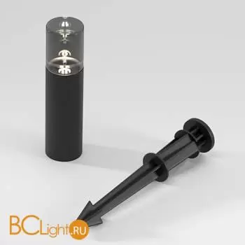 Садово-парковый фонарь Elektrostandard Hidden new 35166/S черный a066034 - Фото 0