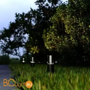 Садово-парковый фонарь Elektrostandard Hidden new 35166/S черный a066034 - Фото 2