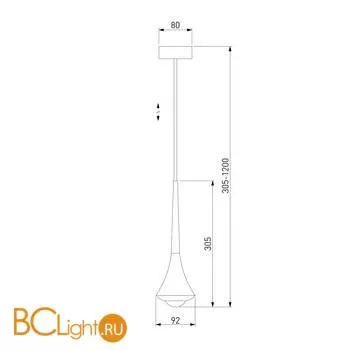 Подвесной светильник Elektrostandard Hill 50211 LED a060352 - Фото 2