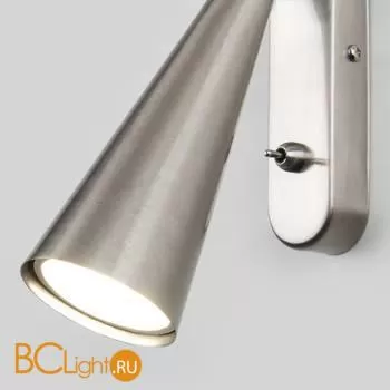 Настенный светильник Elektrostandard Horn MRL 1010 сатинированный никель a047872 - Фото 1