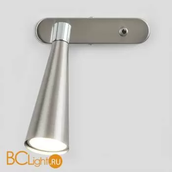 Настенный светильник Elektrostandard Horn MRL 1010 сатинированный никель a047872 - Фото 0