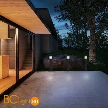 Садово-парковый фонарь Elektrostandard Ignis 1550 TECHNO черный a035095 - Фото 1