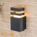 Уличный настенный светильник Elektrostandard Ignis 1450 TECHNO черный a032630