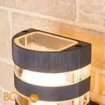 Уличный настенный светильник Elektrostandard Ignis 1444 TECHNO черный a032627 - Фото 0