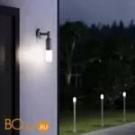 Уличный настенный светильник Elektrostandard ISIDA new 35165/U серый a062883 - Фото 1