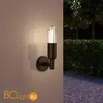 Уличный настенный светильник Elektrostandard ISIDA new 35165/U черный a062884 - Фото 1