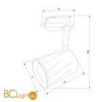 Трековый светильник Elektrostandard Joli LTB19 a039435 - Фото 4