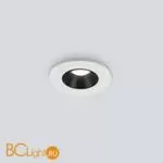 Встраиваемый светильник Elektrostandard Kary 25025/LED 3W 4200K WH/BK белый/черный a056778