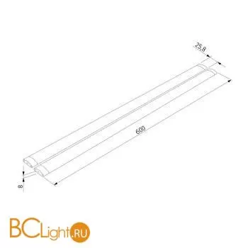 Светодиодный светильник с выключателем Elektrostandard Kit LTB75 белый a053403 - Фото 6