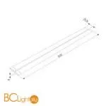 Светодиодный светильник с выключателем Elektrostandard Kit LTB75 белый a053403 - Фото 6