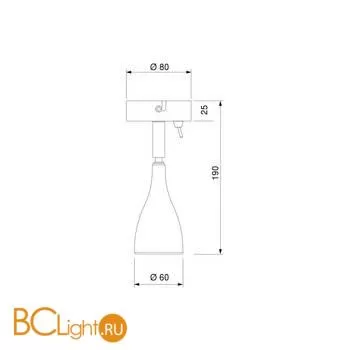 Настенный светильник Elektrostandard Klio MRL 1008 a047850 - Фото 3