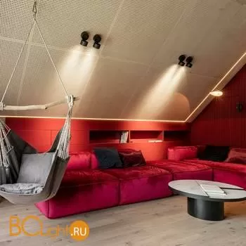 Спот Elektrostandard Klips DLR031 15W 4200K 3100 черный матовый a040962 - Фото 0