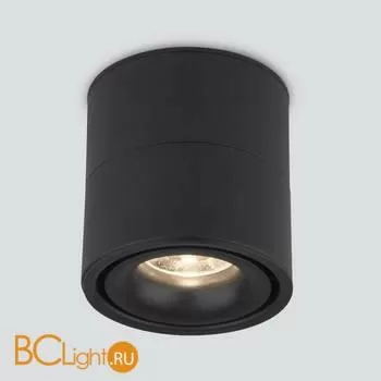 Спот Elektrostandard Klips DLR031 15W 4200K 3100 черный матовый a040962 - Фото 1