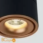 Спот Elektrostandard Klips DLR031 15W 4200K 3100 черный матовый/золото a050528 - Фото 1