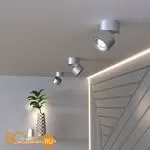 Спот Elektrostandard Klips DLR031 15W 4200K 3100 серебро матовый a051772 - Фото 2