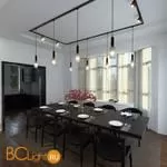 Коннектор для однофазного шинопровода черный Elektrostandard TRLM-1-BK a051728 - Фото 0