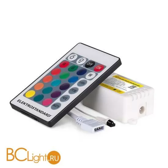 Контроллер для светодиодных лент RGB c ПДУ 12V (ИК) IP20 LSC 014