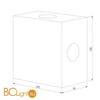 Бра Elektrostandard Kvatra 1601 TECHNO LED a039988 - Фото 2