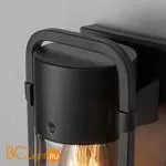 Уличный настенный светильник Elektrostandard Lab 35001/D черный a061043 - Фото 0