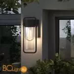 Уличный настенный светильник Elektrostandard Lab 35001/D черный a061043 - Фото 2