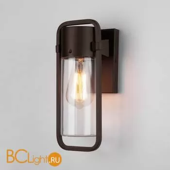 Уличный настенный светильник Elektrostandard Lab 35001/D коричневый a061044