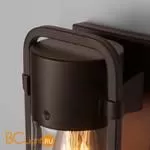 Уличный настенный светильник Elektrostandard Lab 35001/D коричневый a061044 - Фото 0