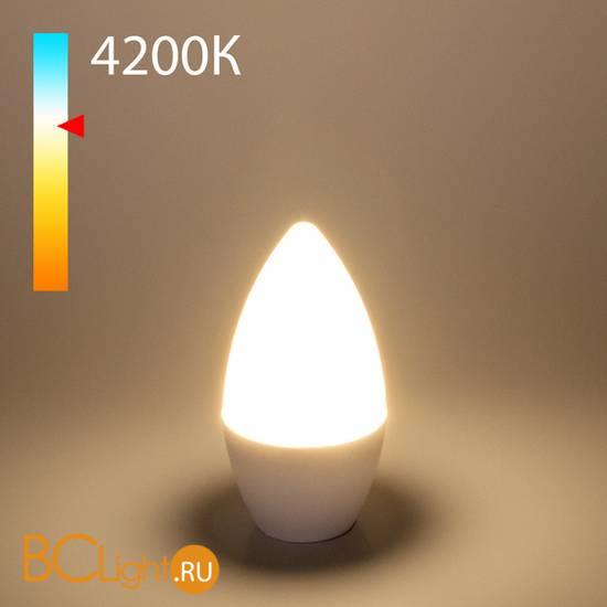 Светодиодная лампа Свеча C37 8W 4200K E14 Elektrostandard BLE1403 a048727