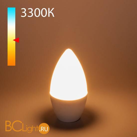 Светодиодная лампа Свеча C37 8W 3300K E14 Elektrostandard BLE1402 a048726