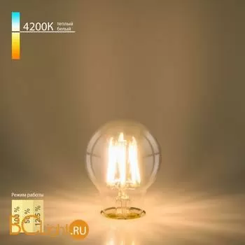 Филаментная светодиодная лампа Dimmable A60 9W 4200K E27 Elektrostandard BLE2715 a048382