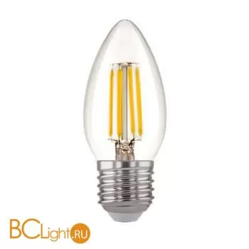 Филаментная светодиодная лампа Свеча C35 7W 4200K E27 (C35 прозрачный) Elektrostandard BLE2736 a048673 - Фото 0