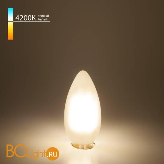Филаментная светодиодная лампа Свеча С35 7W 4200K E14 Elektrostandard BLE1410 a049063