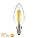 Филаментная светодиодная лампа Свеча C35 7W 3300K E14 (C35 прозрачный) Elektrostandard BLE1411 a049066 - Фото 0