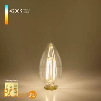 Филаментная светодиодная лампа Dimmable 5W 4200K E14 Elektrostandard BLE1401 a048724