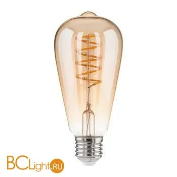 Филаментная светодиодная лампа Dimmable 5W 2700K E27 (ST64 тонированный) Elektrostandard BLE2746 a053408 - Фото 0