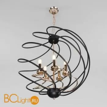  Филаментная светодиодная лампа Свеча витая F 7W 3300K E14 прозрачный Elektrostandard BLE1413 a049117 - Фото 1