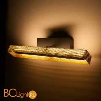 Настенный светильник Elektrostandard Lattice 40003/LED черный/золото a057419 - Фото 0