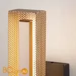 Настенный светильник Elektrostandard Lattice 40003/LED черный/золото a057419 - Фото 2