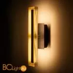 Настенный светильник Elektrostandard Lattice 40003/LED черный/золото a057419 - Фото 1