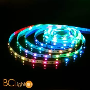 Светодиодная лента 5050 RGB 7.2Вт/м 30LED/м IP20 Elektrostandard a049848 - Фото 0
