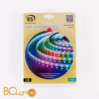 Светодиодная лента 5050 RGB 14.4Вт/м 60LED/м IP20 Elektrostandard a049845 - Фото 4