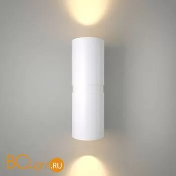 Уличный настенный светильник Elektrostandard Liberty LED 35124/U белый a060097 - Фото 0