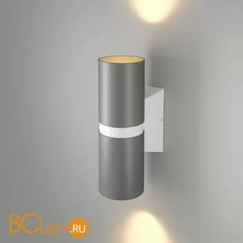 Уличный настенный светильник Elektrostandard Liberty LED 35124/U серый/белый a060098