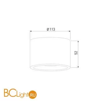 Спот Elektrostandard Light LED 35141/H серый a057472 - Фото 2